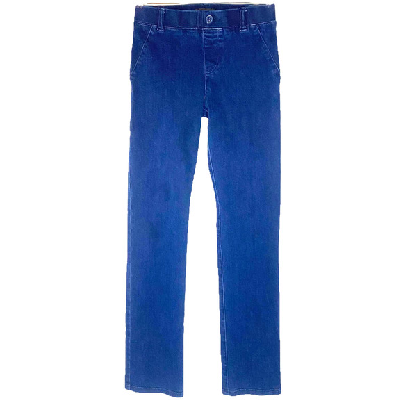 Betabrand XS Blue Jean Straight Leg Pull On Mid-Rise Fit - Picture 1 of 6